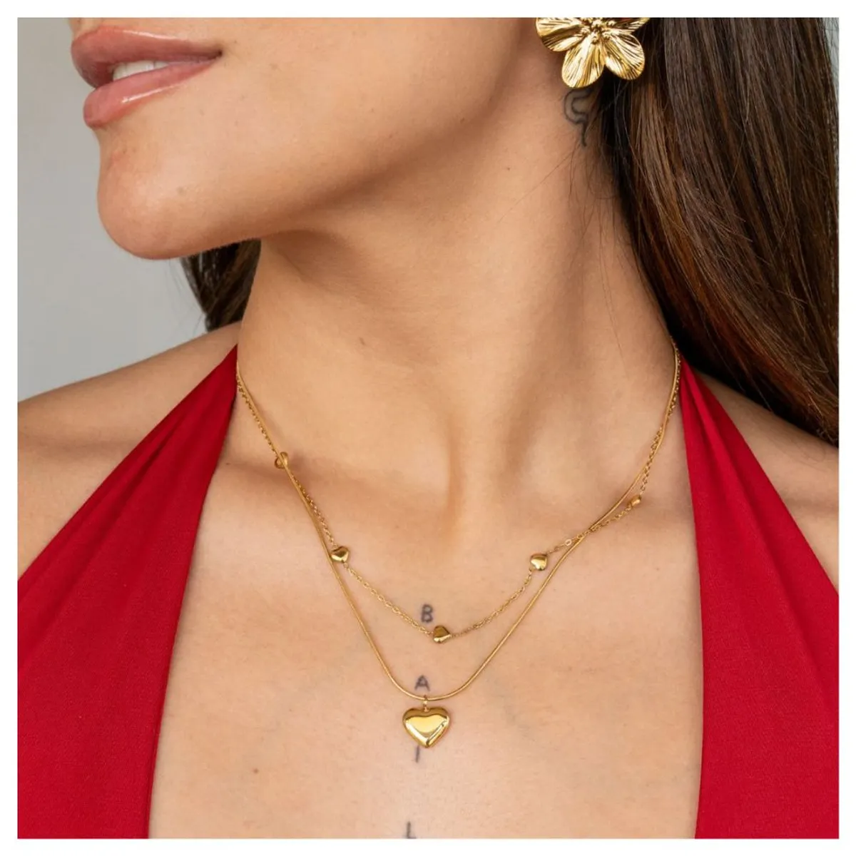 GENERICO - Collar Doble Karina Waterproof