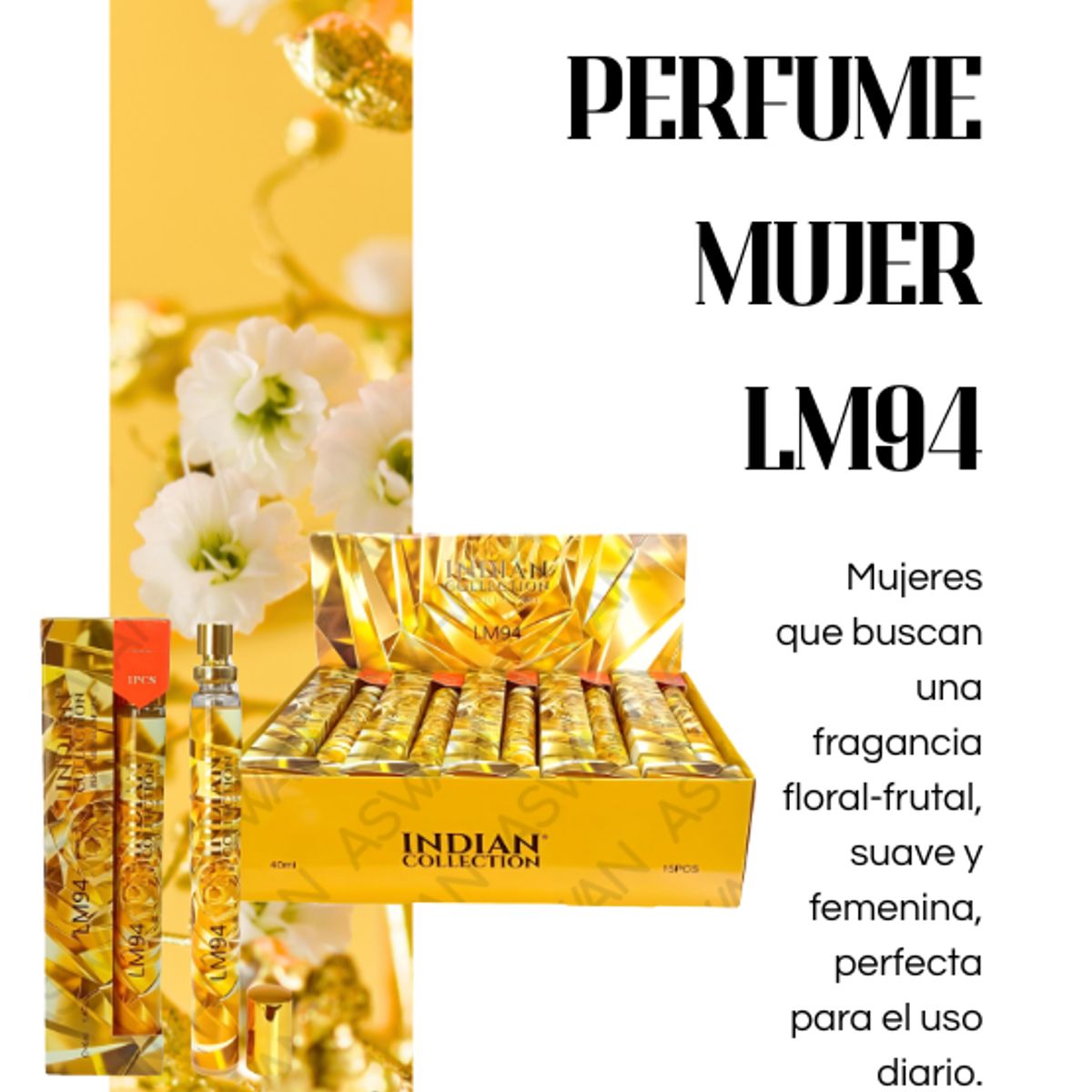 INDIAN - PERFUME MUJER LM94 40ML - INDIAN COLLECTION