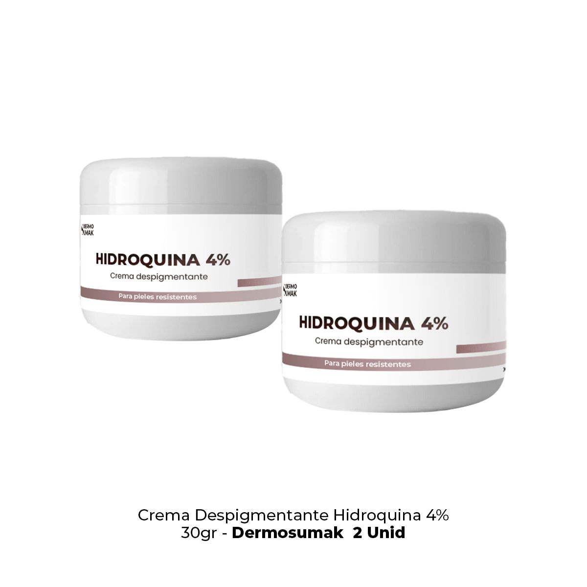 GENERICO - 2 Crema Despigmentante Hidroquina 4% 30gr - Dermo Sumak