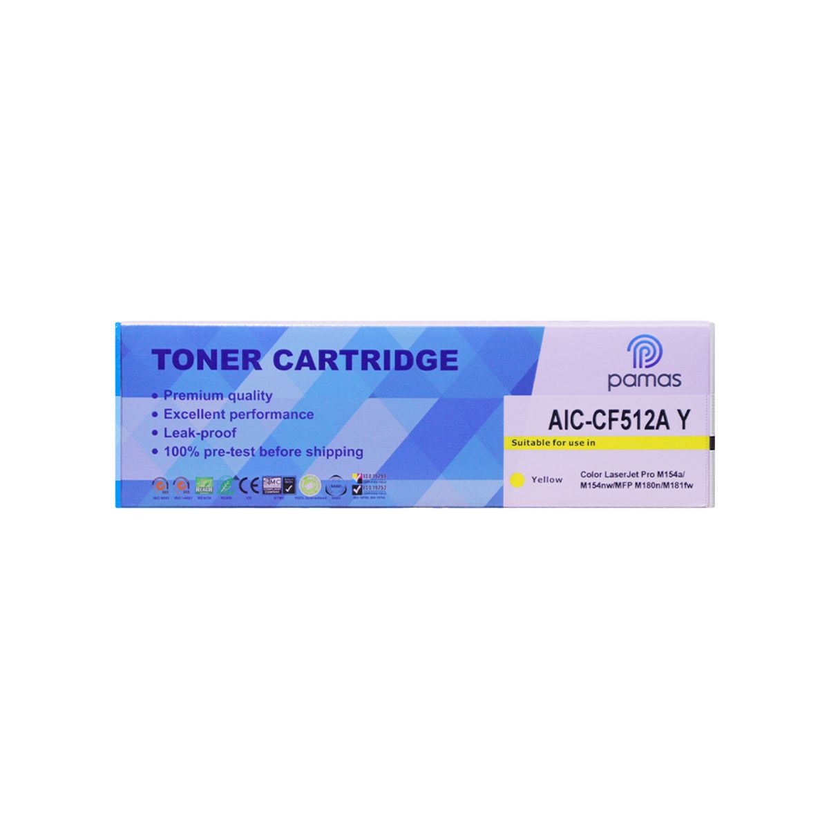 UNIVERSAL COLORS - Toner Compatible Pamas 204A- CF512A YELLOW