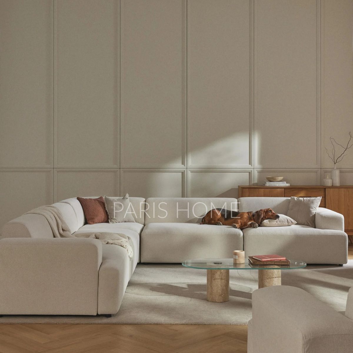 GENERICO - Seccional Rinconero Longhe Gala 4 Plazas Tejido - Blanco