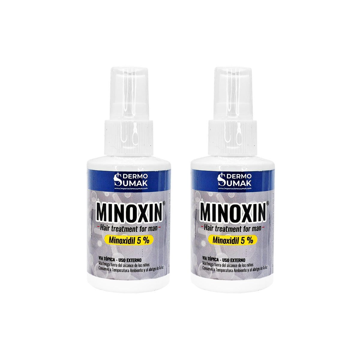 GENERICO - LOCIÓN MINOXIN 60ML 2 UNI