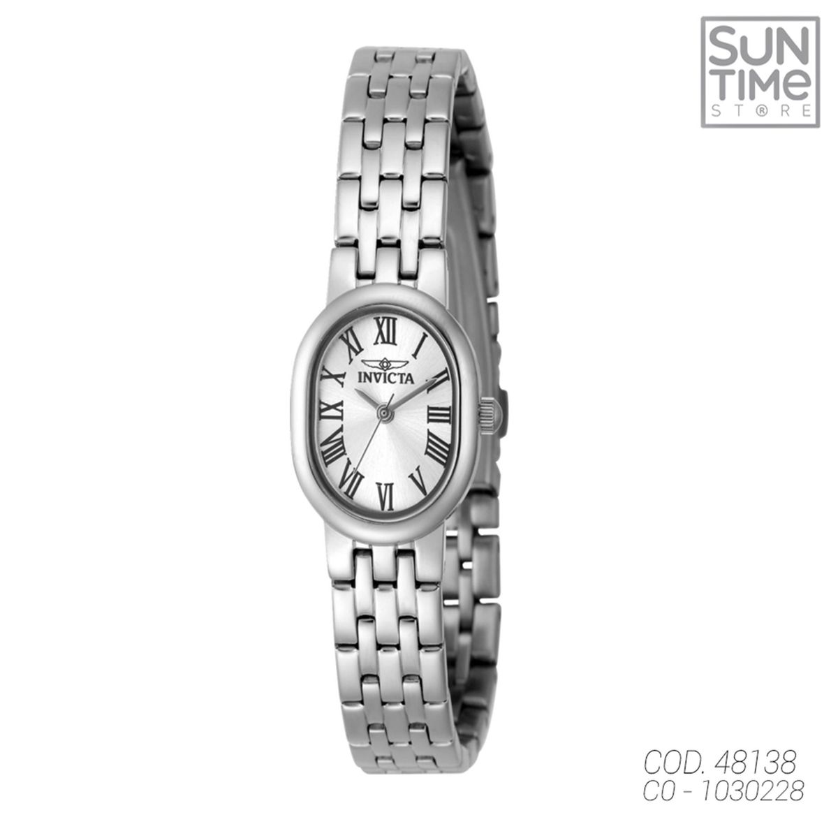 INVICTA - RELOJ ANALOGICO MUJER 48138 INVICTA PLATEADO CLASICO 1030228