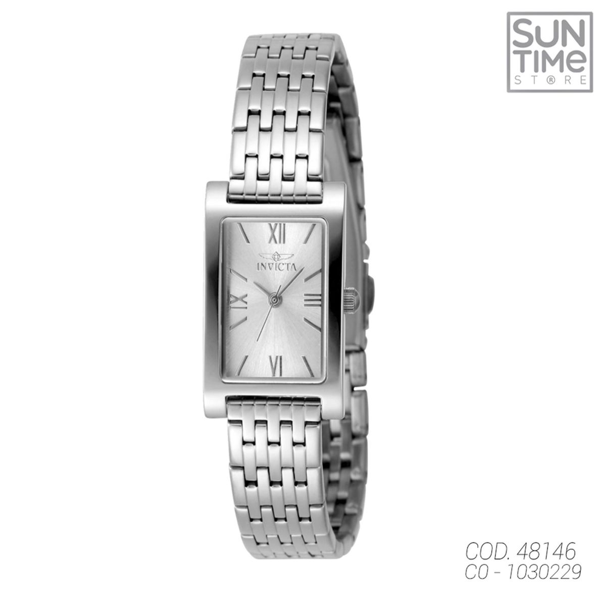 INVICTA - RELOJ ANALOGICO MUJER 48146 INVICTA PLATEADO CLASICO 1030229