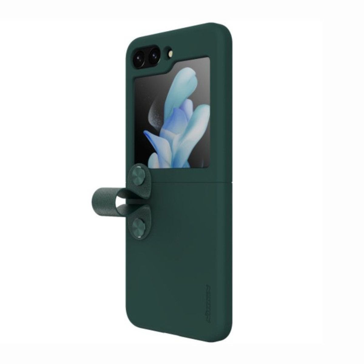 GENERICO - Case Nillkin Camshield Silky para Samsung Zflip 5 Verde