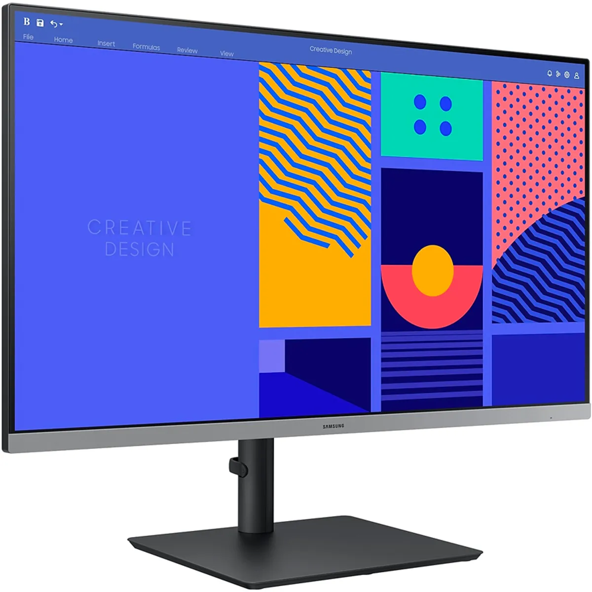 SAMSUNG - Monitor Samsung Essential S4 LS27C432GANXZA 27 IPS Full HD 100Hz Pivot