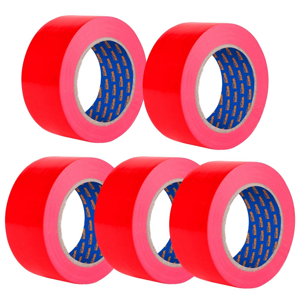 INGCO TOOLS - Cinta de señalizacion delimitacion rojo 30m  WPN4H35, 5 unidades Wadfow