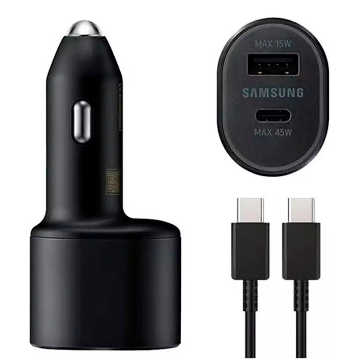 SAMSUNG - Cargador Auto 45W Samsung Súper Fast Charging 2.0