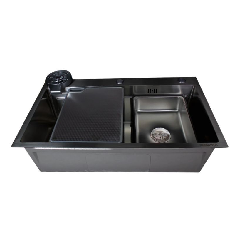 FRATELLI - LAVADERO DE COCINAACERO INOX NEGRO MVL-7545B