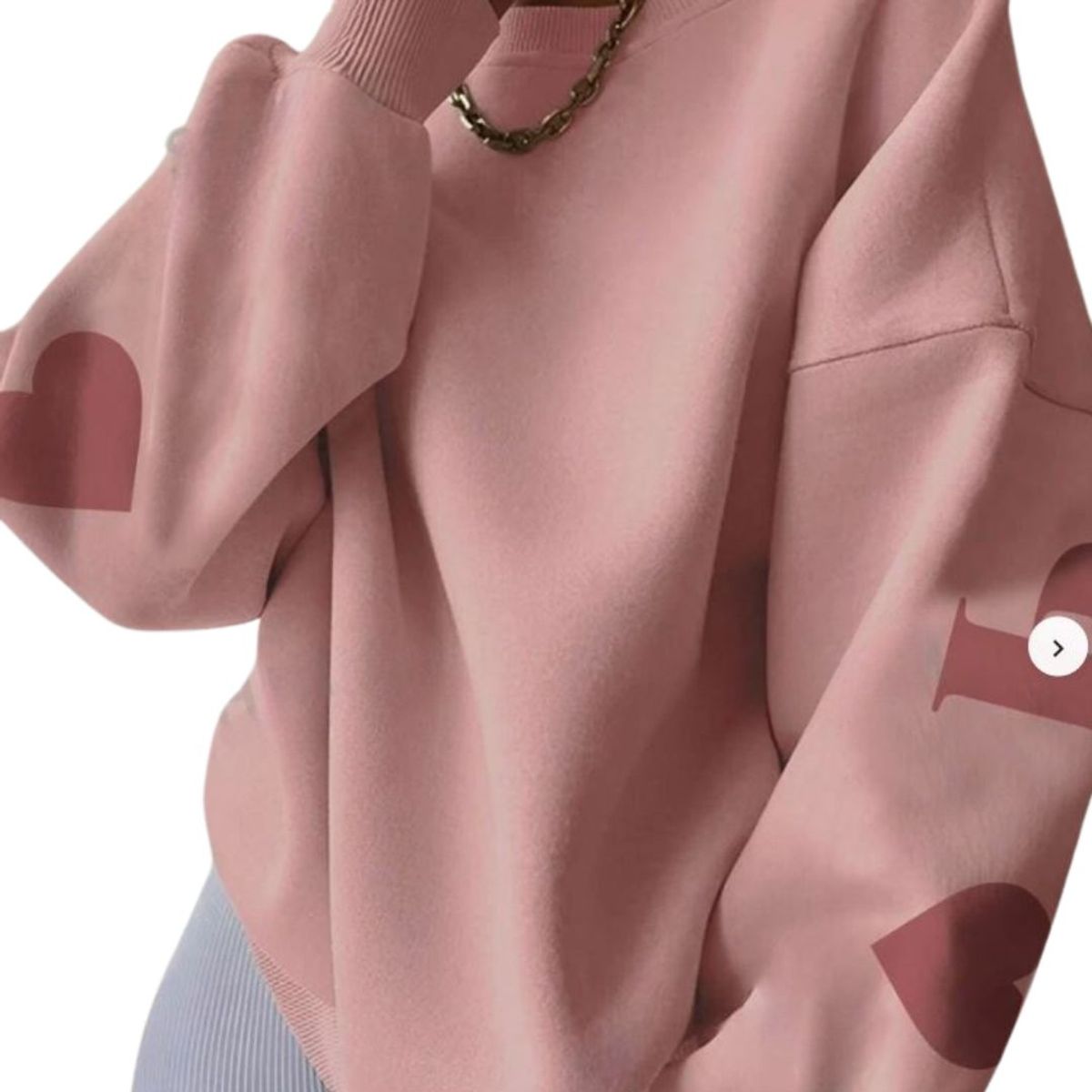 GENERICO - Polera Paris Rosada con estampado