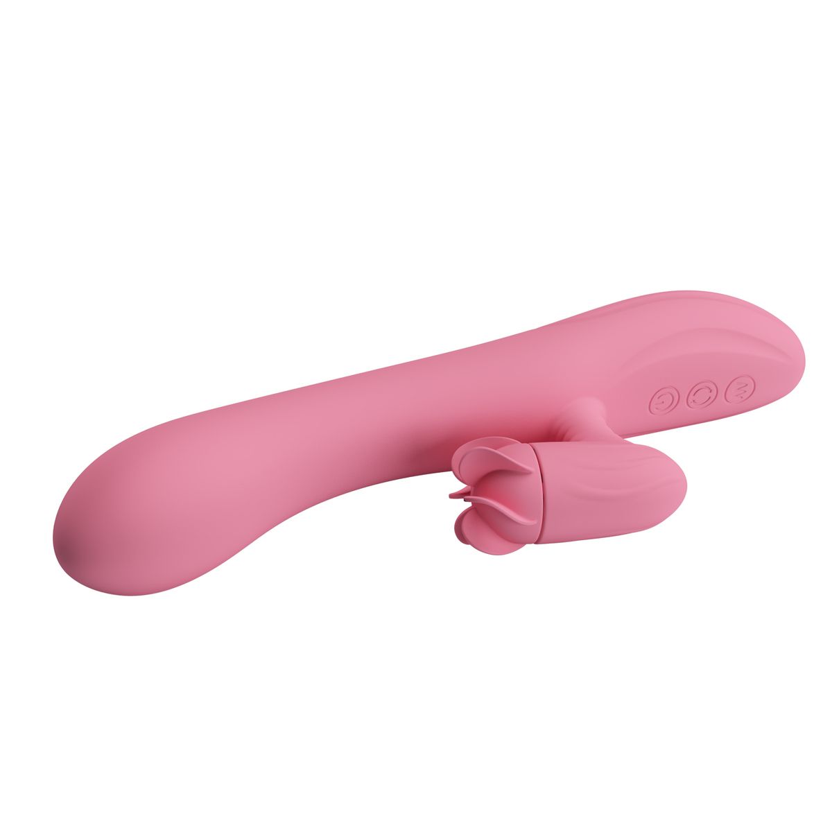 PRETTY LOVE - Vibrador Rabbit Sexual Femenino Gina Dual Rota Vibra y Recargable