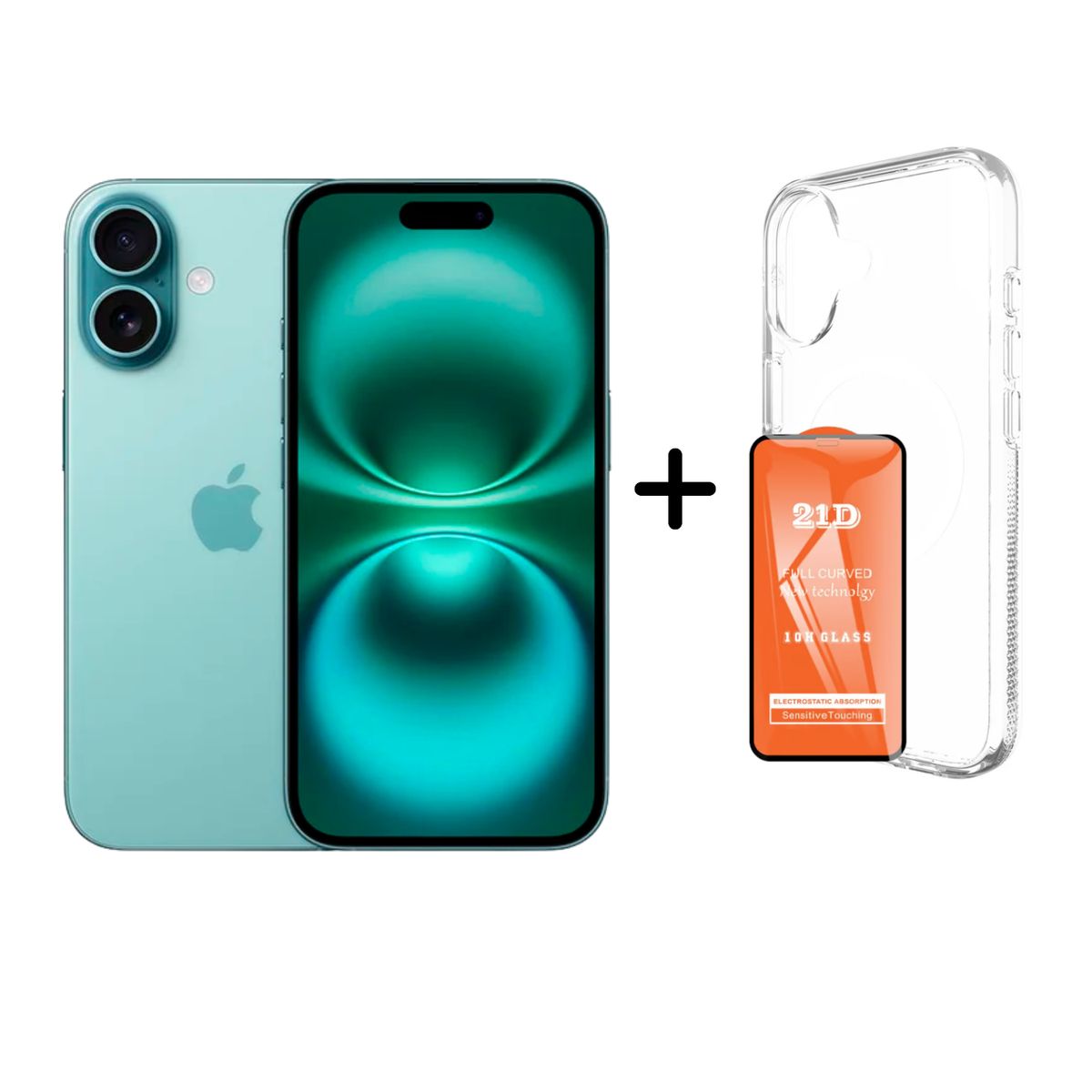 APPLE - Apple iPhone 16 Apple Intelligence 128Gb - Verde Azulado