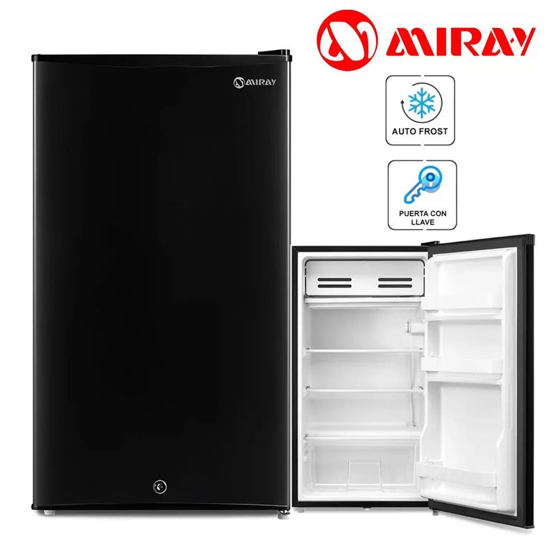 MIRAY - FRIGOBAR MIRAY 93L  REFRIGERADORA NEGRO