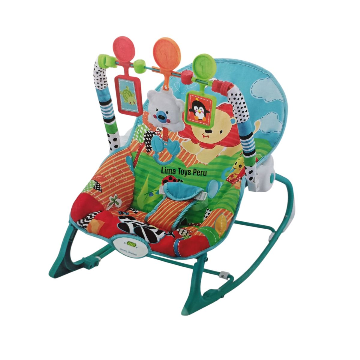 PIUBELLO - MECEDORA MUSICAL PIUBELLO SKY BLUE METAL