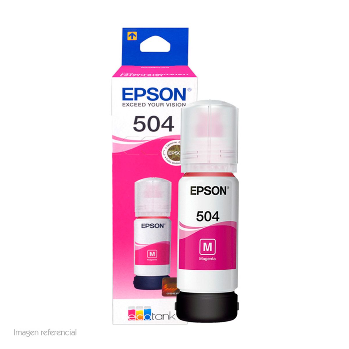 EPSON - Botella de tinta EPSON T504320-AL color Magenta 70ml