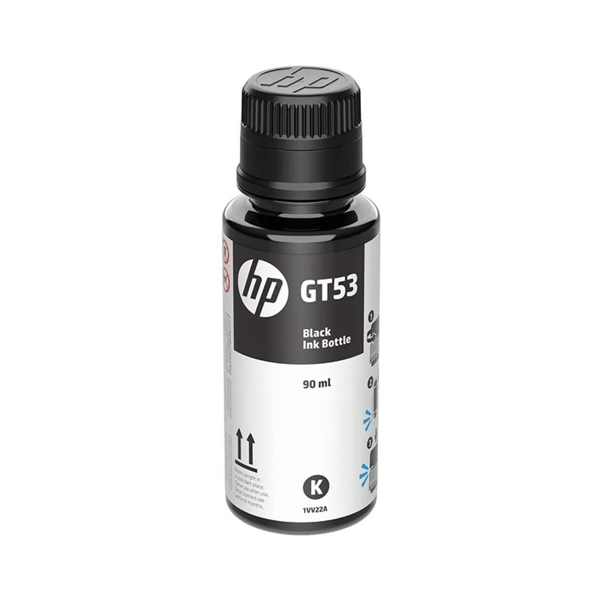 HP - Botella de tinta original Negra HP GT53 1VV22AL 90ml