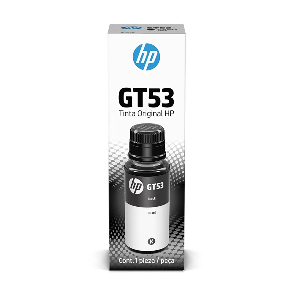 HP - Botella de tinta original Negra HP GT53 1VV22AL 90ml