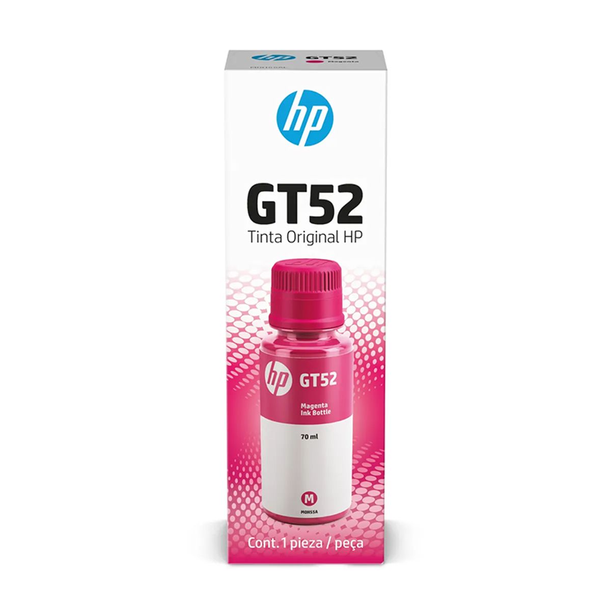 HP - Botella de tinta original Magenta HP GT52 M0H55AL 70ml