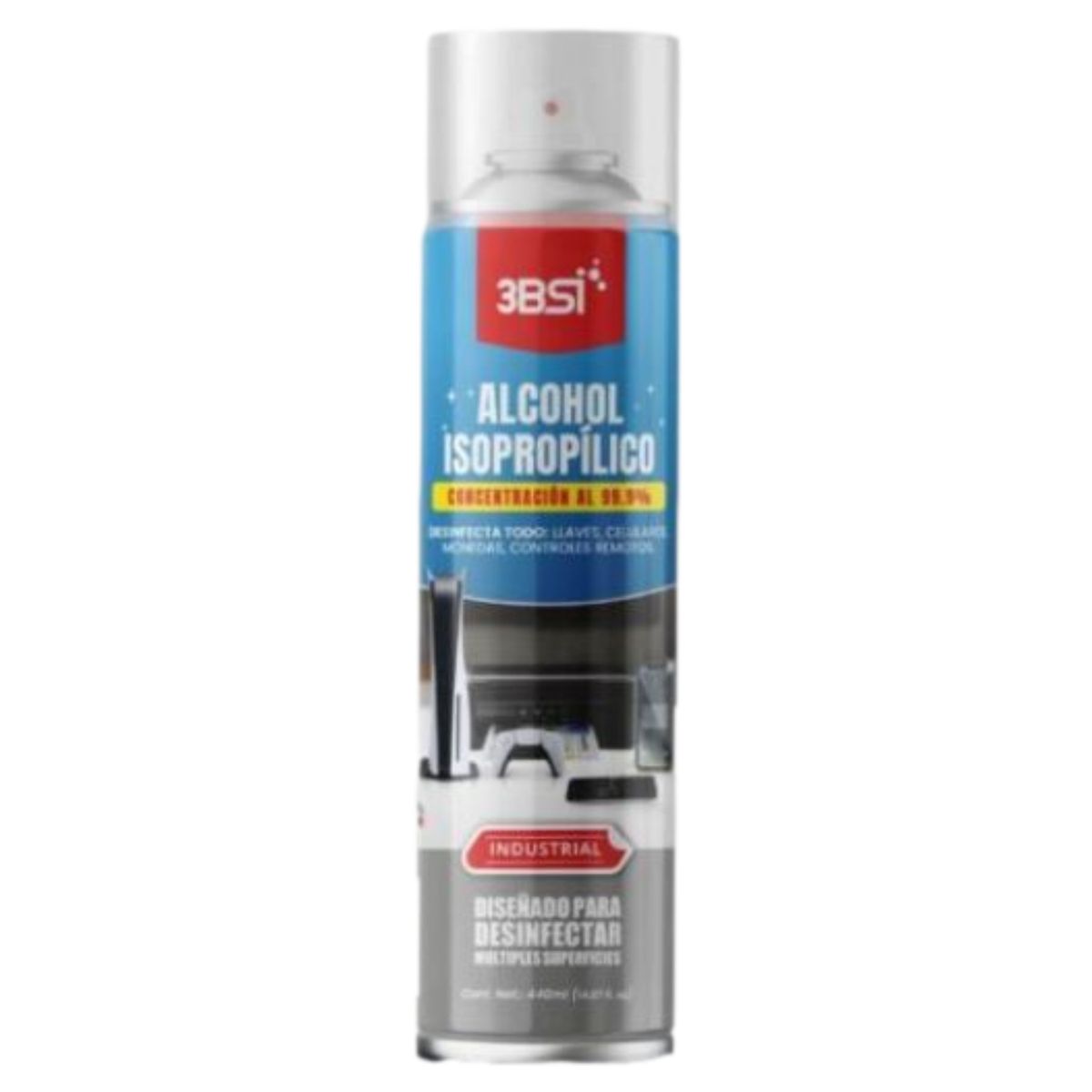 3BSI - ALCOHOL ISOPROPILICO AL 99.9% SPRAY 440 ML