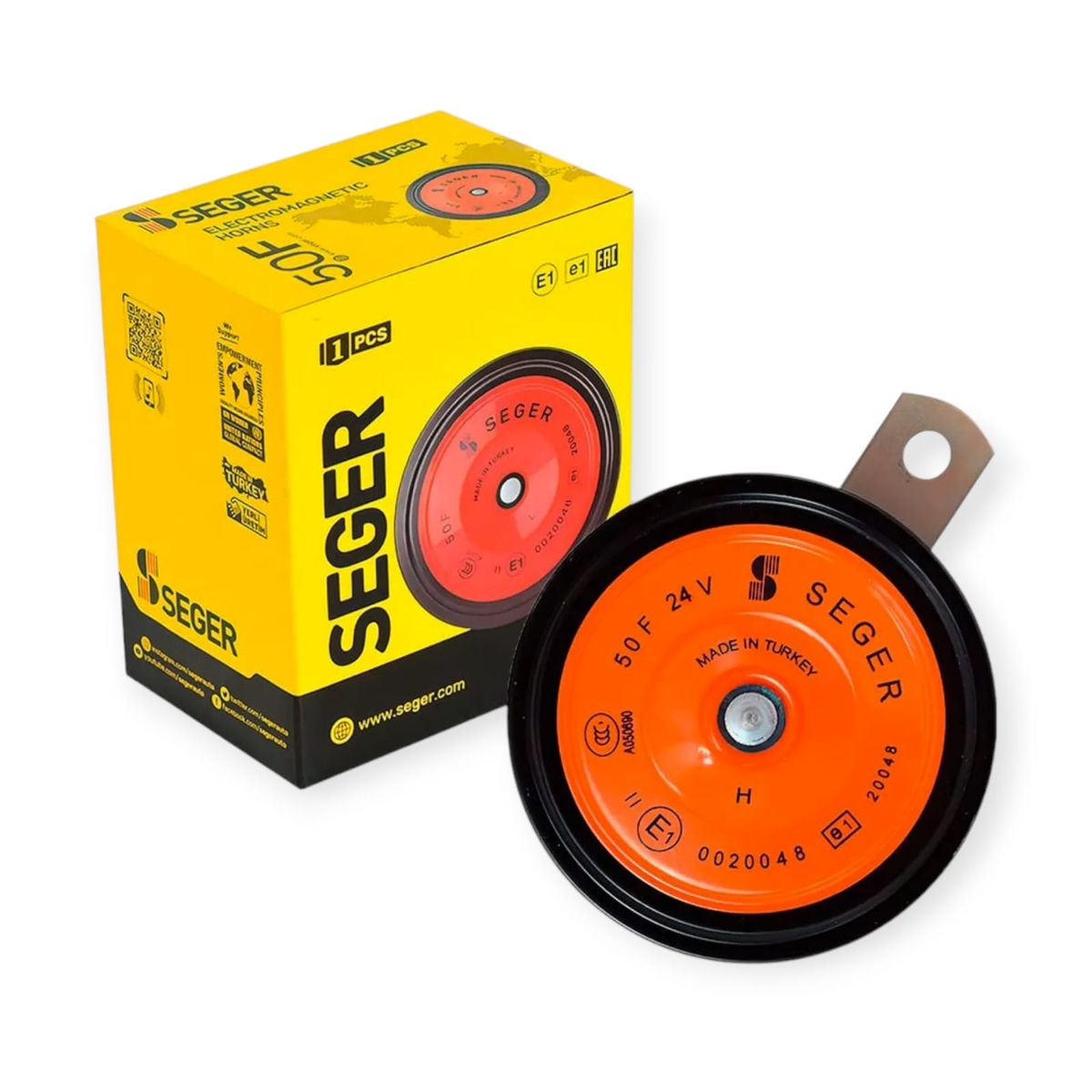 GENERICO - Claxon Seger Tipo Platillo 12V