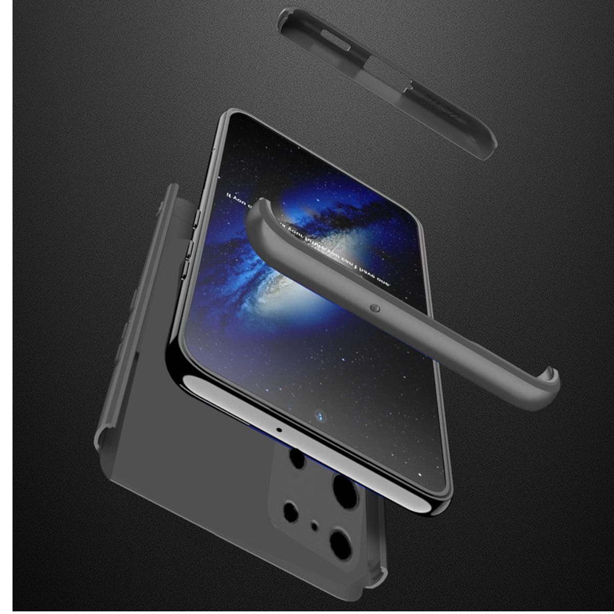 GENERICO - Case Protector Funda Estuche Generico Doble Dip Samsung S20 PLUS