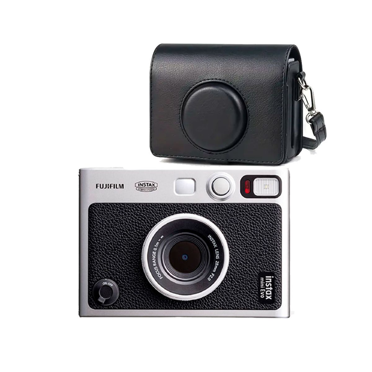 FUJIFILM - Camara Fujifilm instax Mini Evo + Estuche
