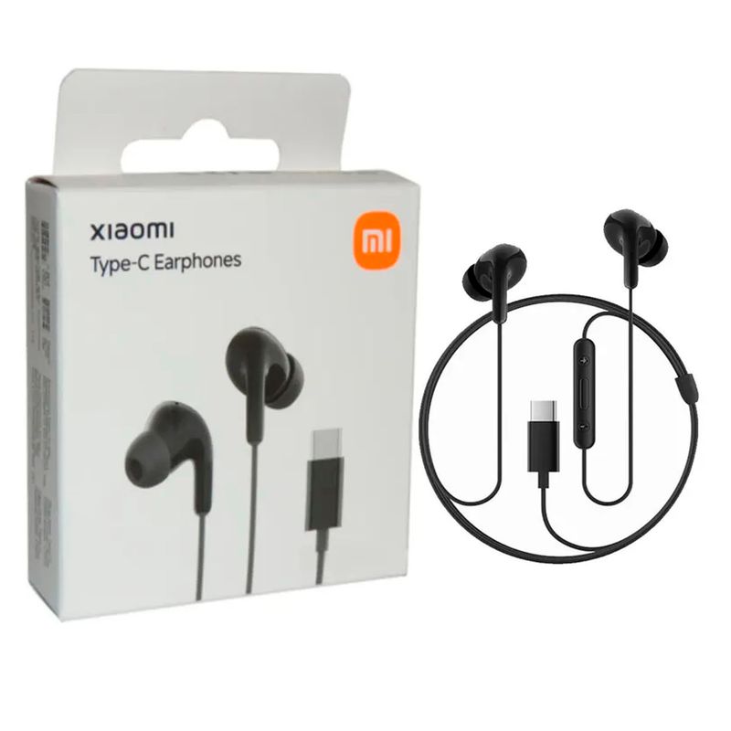 XIAOMI - Audifono Xiaomi Tipo C Con Control de Volumen - Original