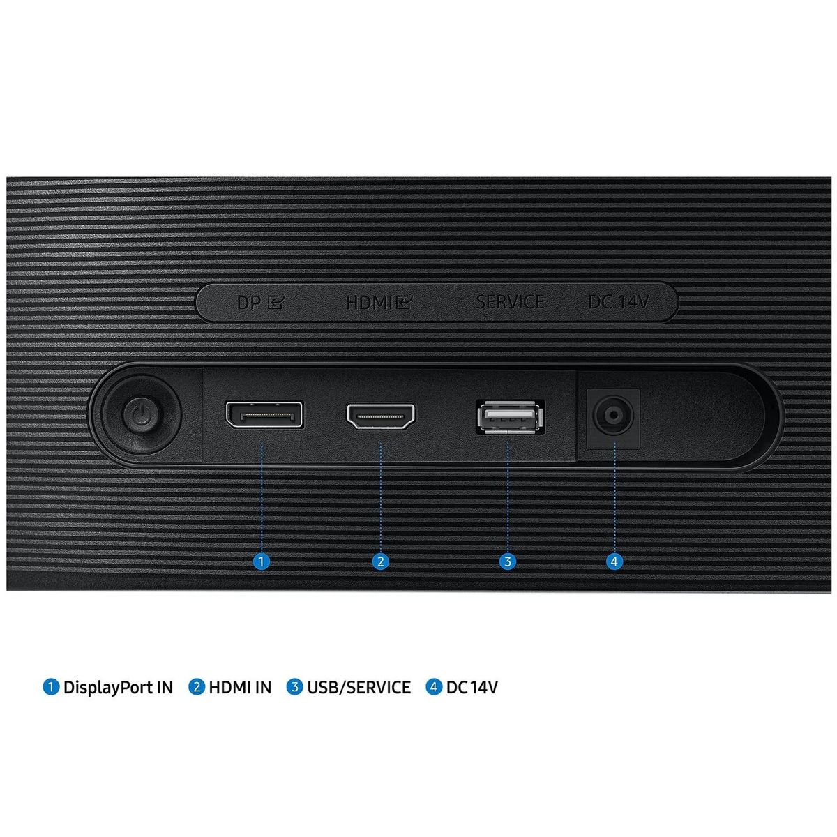 SAMSUNG - Monitor Samsung 27″ LS27C330GALXPE IPS Full HD 100Hz HDMI DP