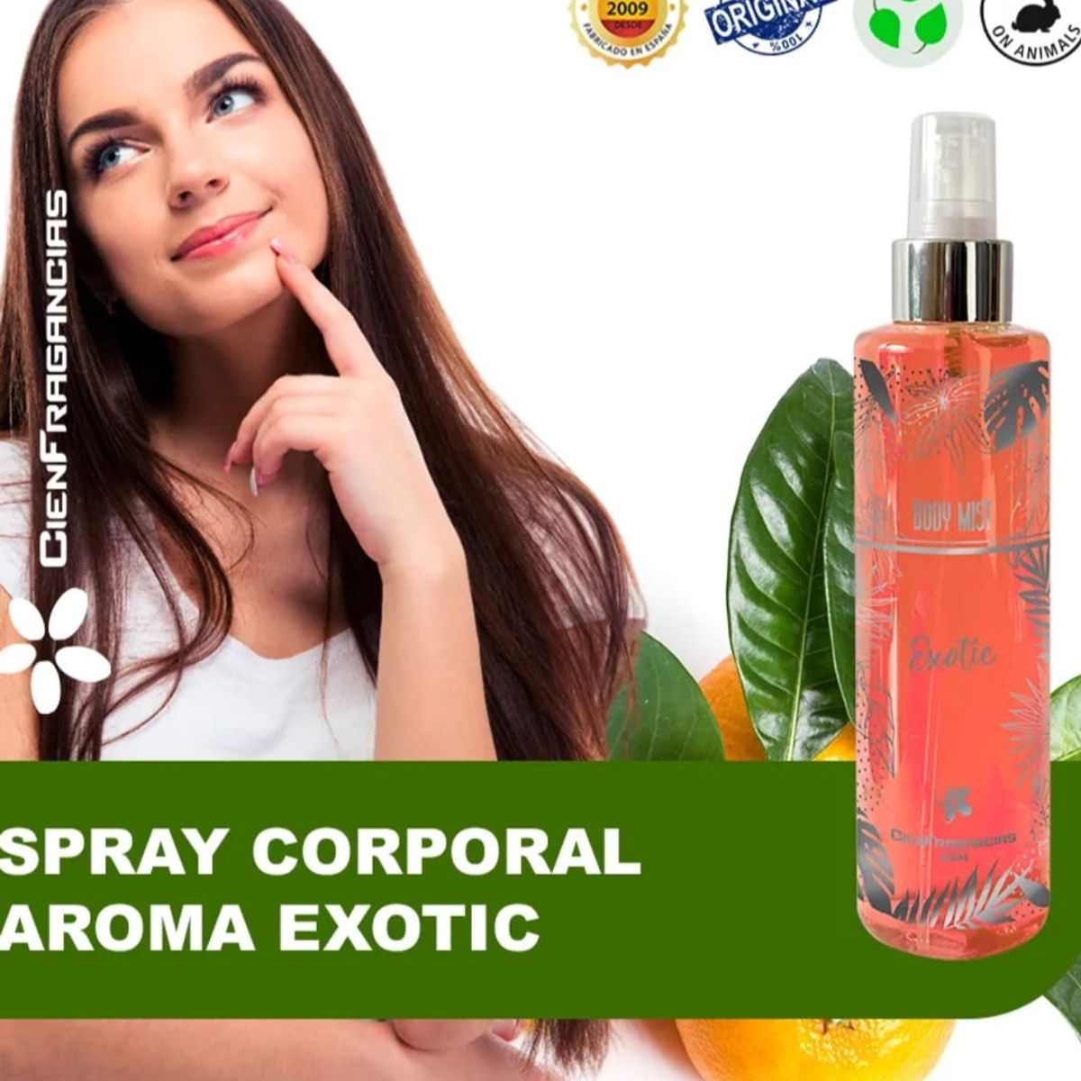 CIEN FRAGANCIAS - BODY MIST VEGANO RITUAL EXOTIC CIENFRAGANCIAS CIEN ESENCIAS 200ML