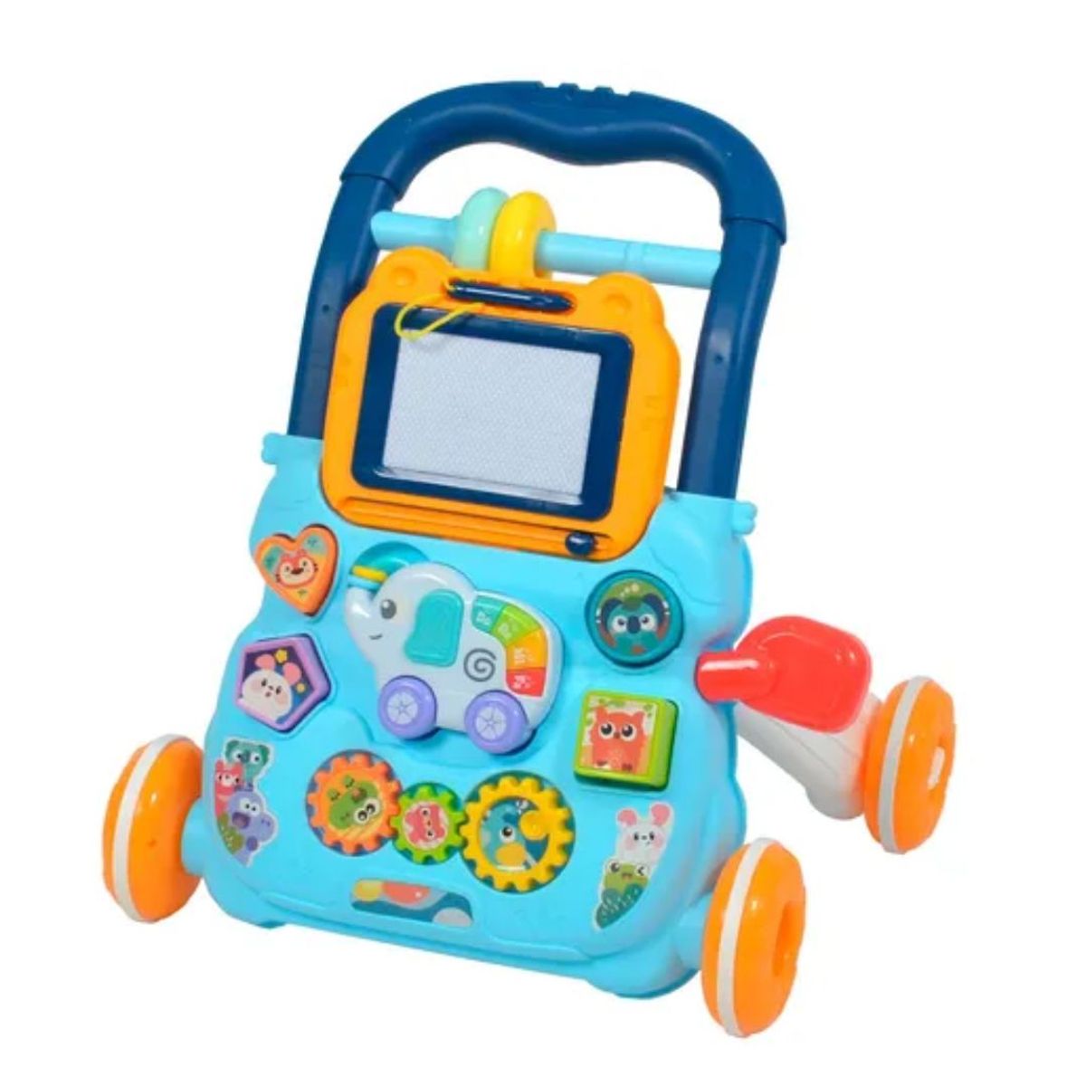 GENERICO - Andador-Caminador Multifuncional Musical Didáctico Bebé Celeste