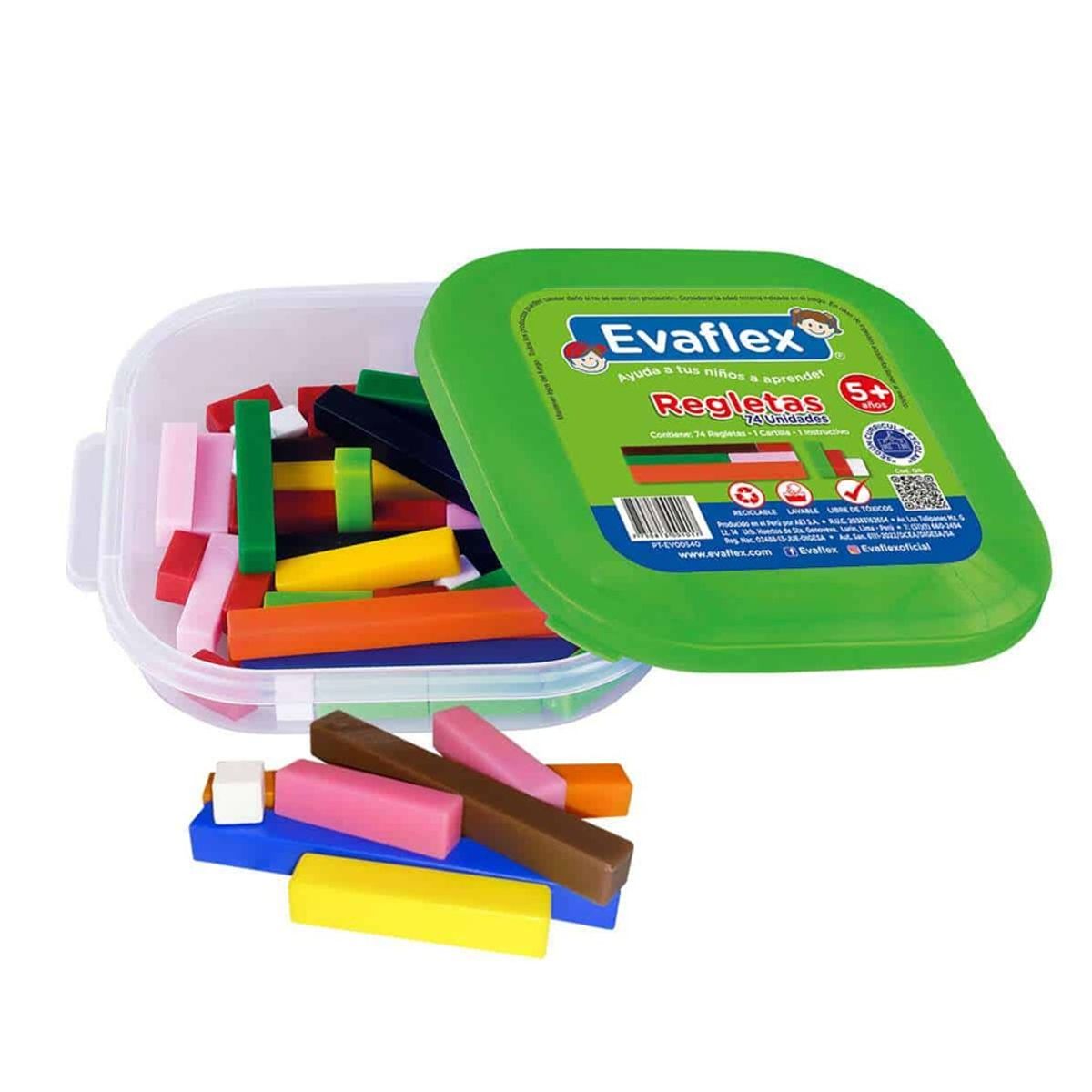 EVAFLEX - REGLETA DE 74 PIEZAS EVAFLEX