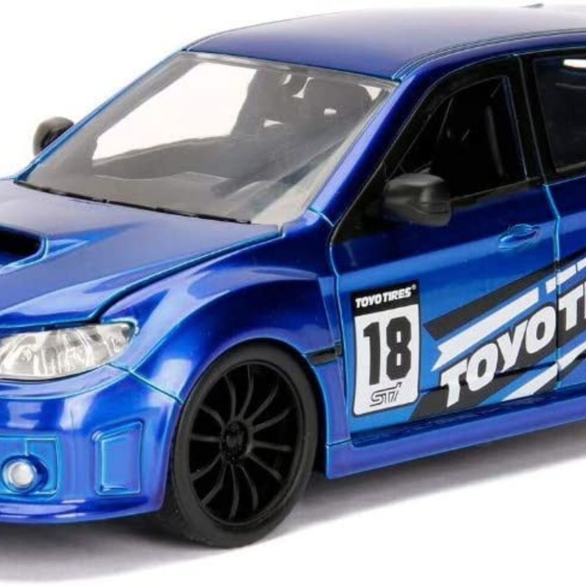 MARCA - Auto a escala - 1.24 - DIECAST - JDM - 2012 Subaru Impreza WRX STI similar a JADA