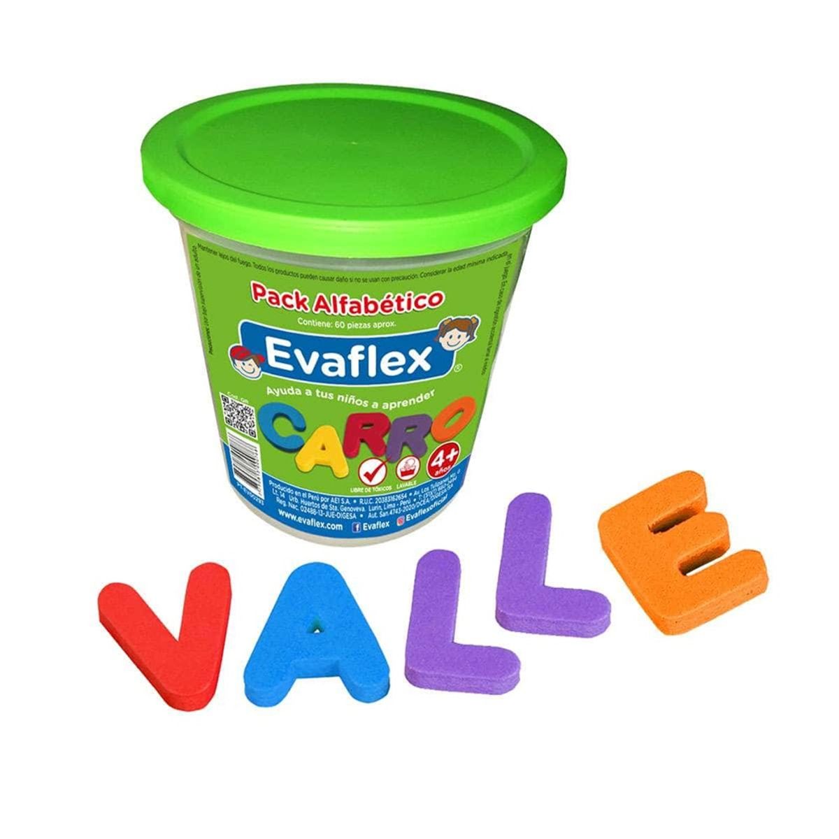 EVAFLEX - PACK ALFABETICO EVAFLEX