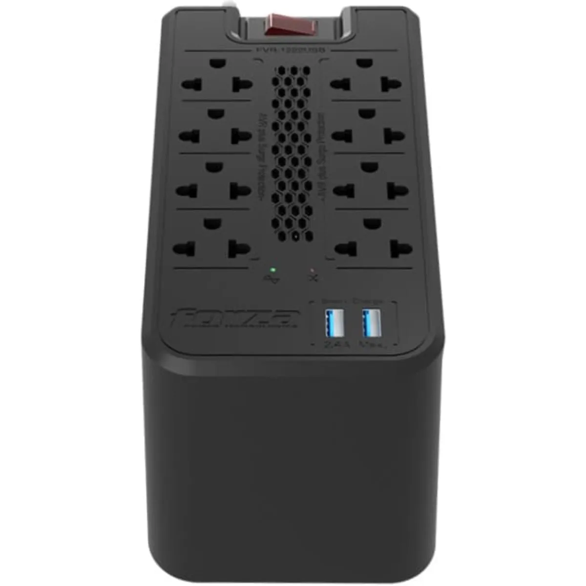 FORZA - Estabilizador De Voltaje Forza Fvr-1222 usb 1200va 600w
