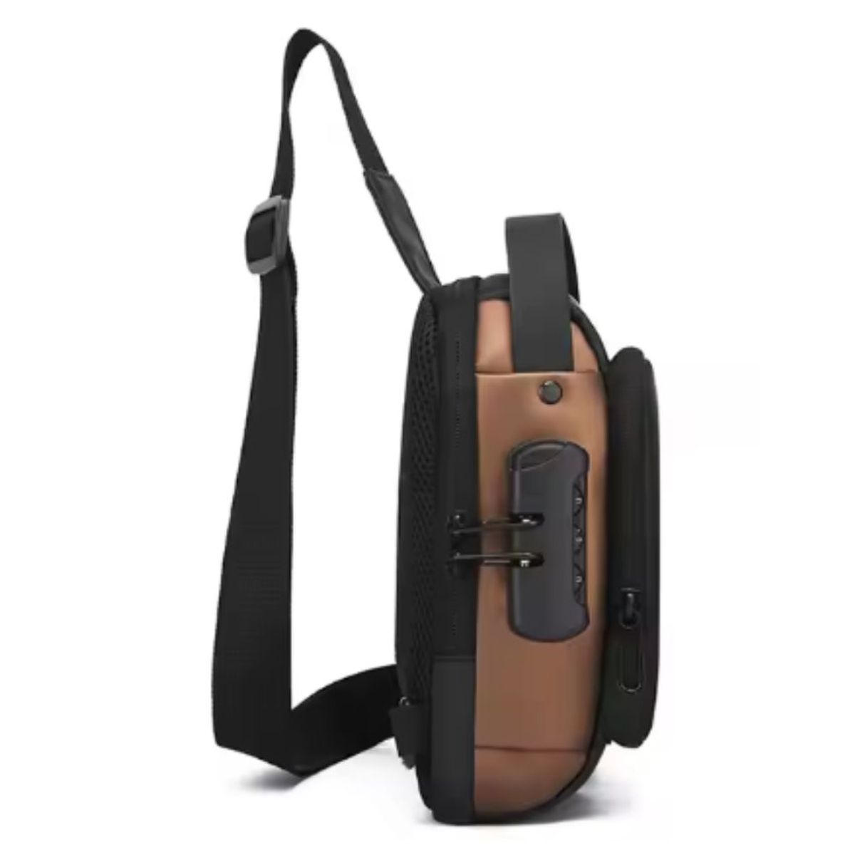 GENERICO - Bolso bandolera antirrobo inteligente para hombre Small