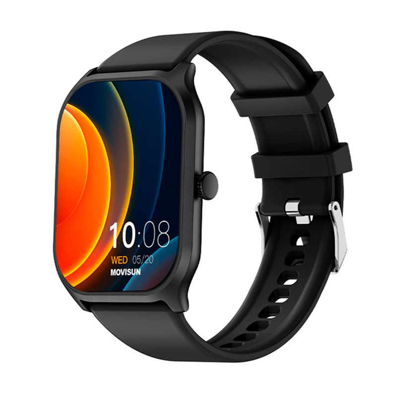 MOVISUN - Movisun Watch U3  Smartwatch Deportivo de Alta Gama Plateado
