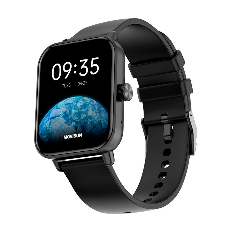 MOVISUN - Smartwatch Movisun Watch U5 con Pantalla Full Touch HD Negro