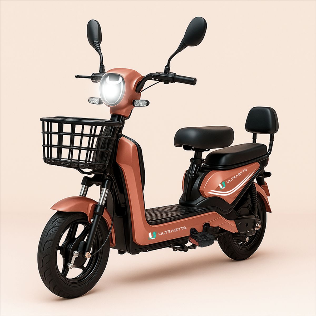 ULTRABYTE - Bicimoto Electrica Ultrabyte Velocidad Max 35kmh 48V 12AH