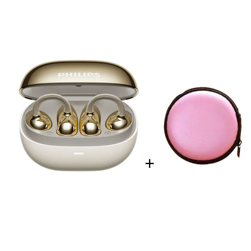 PHILIPS - Audífonos Bluetooth Philips TAT3469 - Dorado Y Estuche