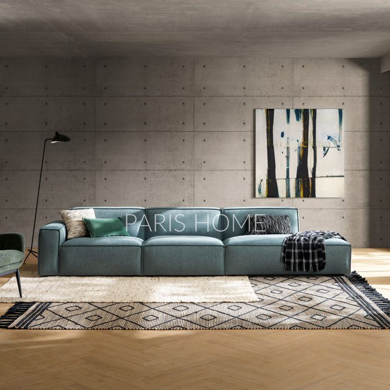 GENERICO - Sofá Chaise Izquierdo Extendible Jonathan - Turquesa