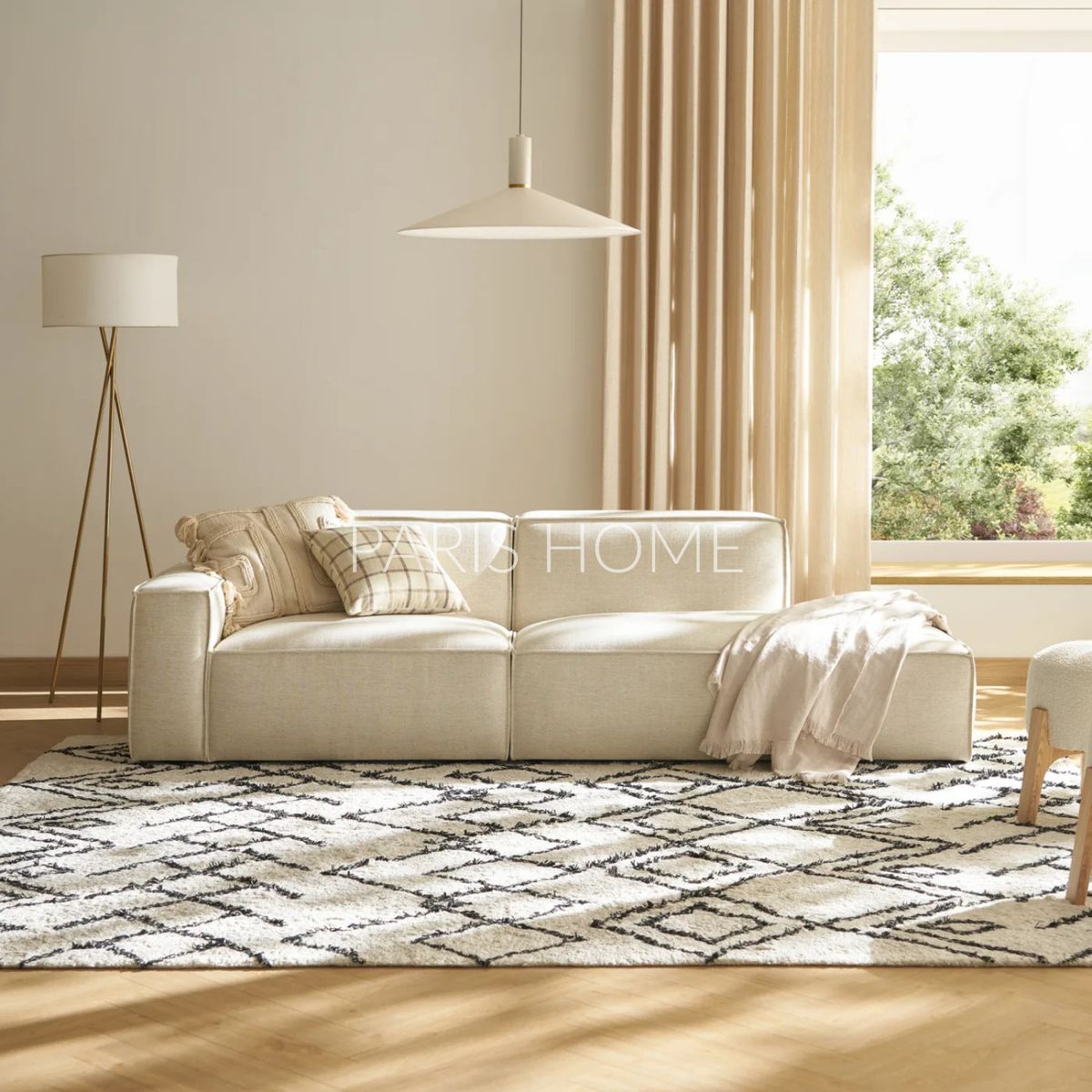 GENERICO - Sofá Chaise Izquierdo Jonathan - Blanco Cremoso