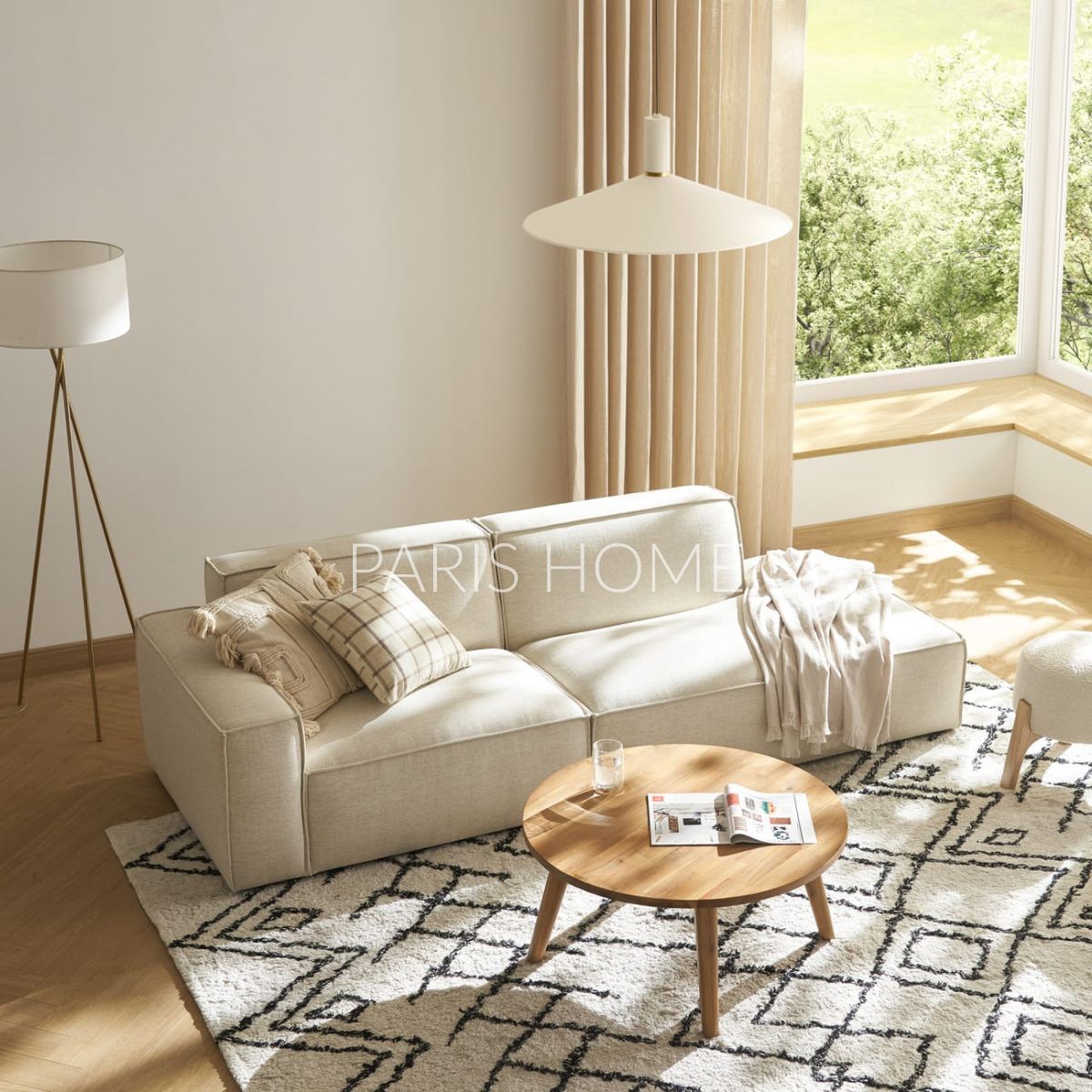 GENERICO - Sofá Chaise Izquierdo Jonathan - Blanco Cremoso