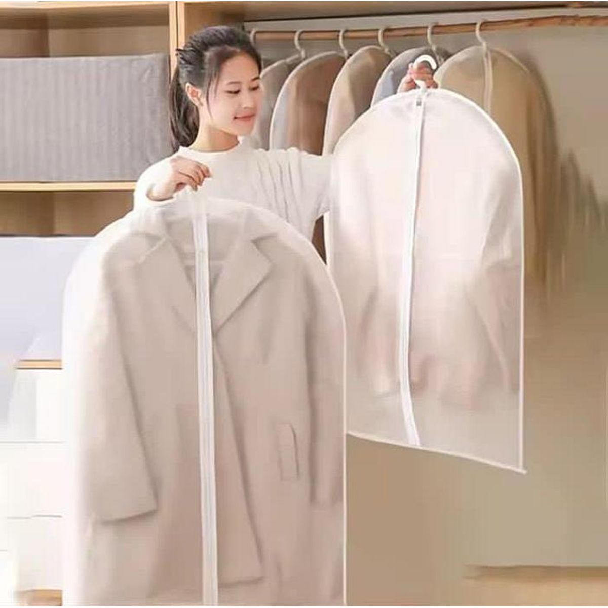 GENERICO - FUNDA GUARDAPOLVO PARA ROPA