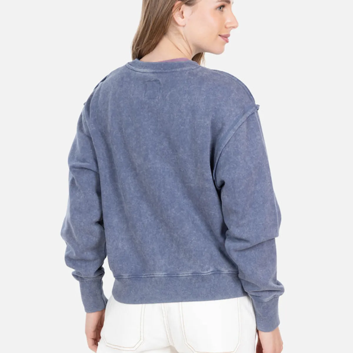 RIP CURL - Polera cuello redondo The Search Crew 6O252