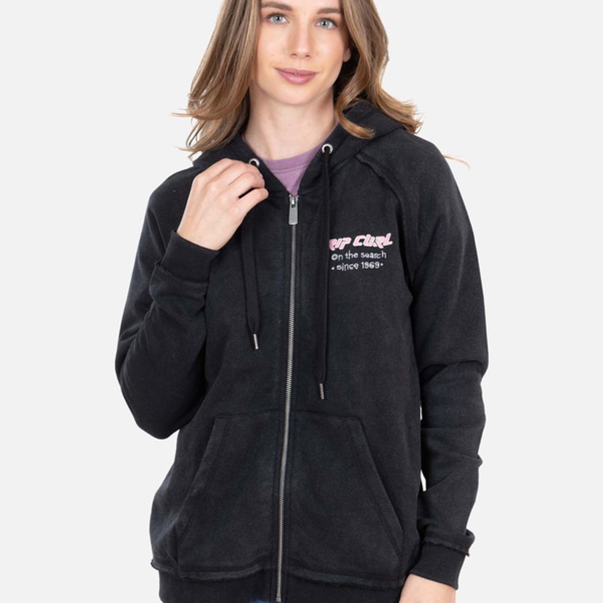 RIP CURL - Polera fullzipper Raw Energy 6O259