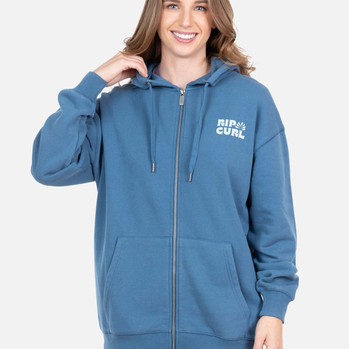 RIP CURL - Polera fullzipper Floral 6O263