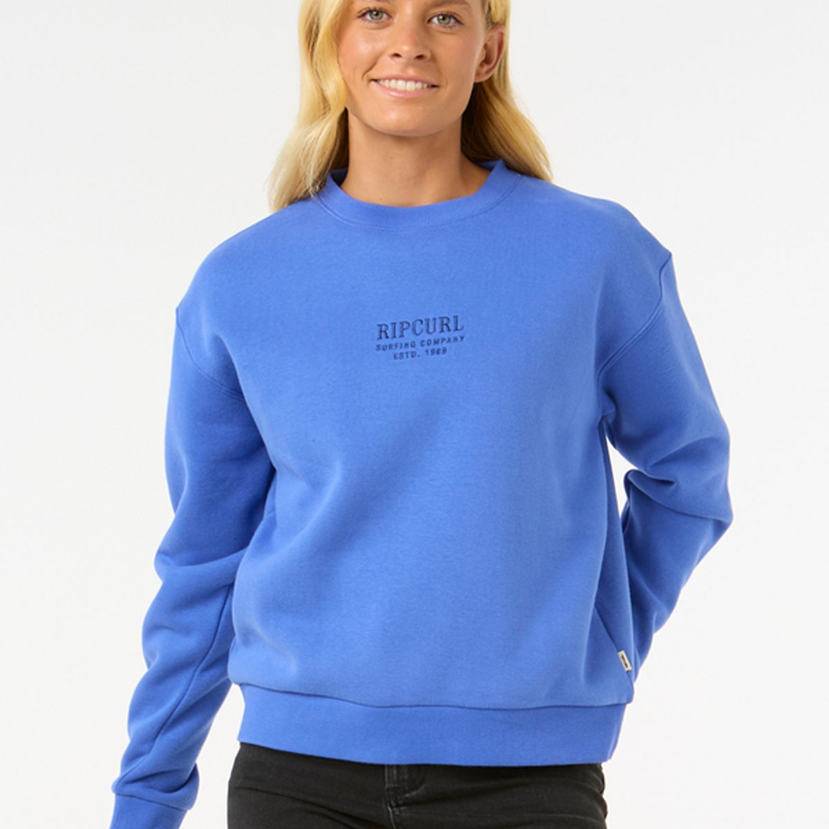 RIP CURL - Polera SURF STAPLE RELAXED CREW 6O514