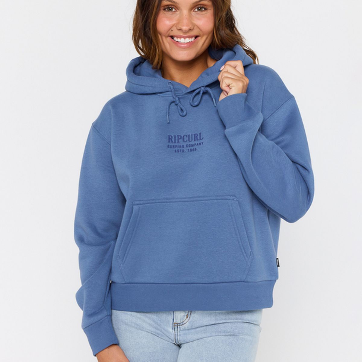 RIP CURL - Polera SURF STAPLE RELAXED HOOD 6O515