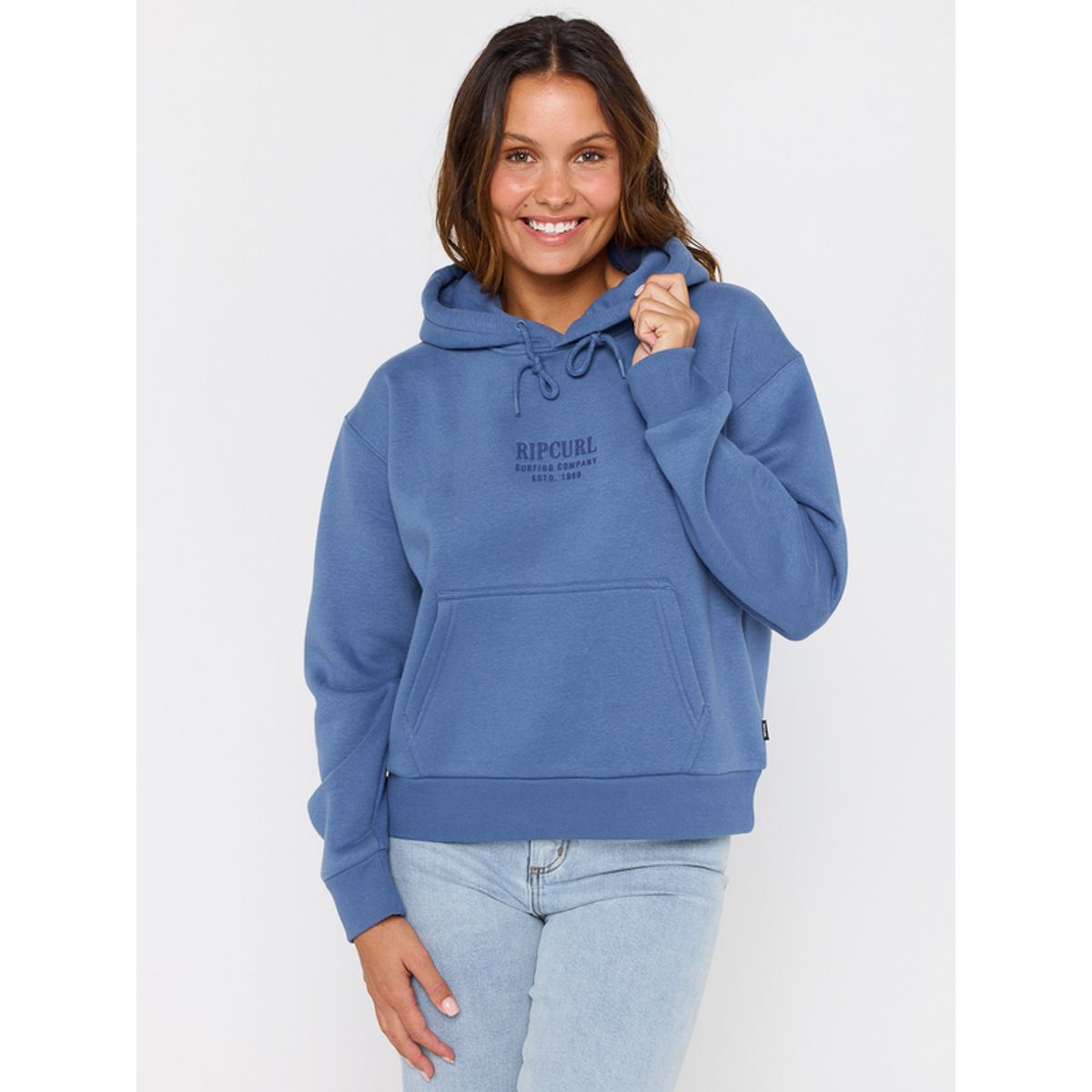 RIP CURL - Polera SURF STAPLE RELAXED HOOD 6O515