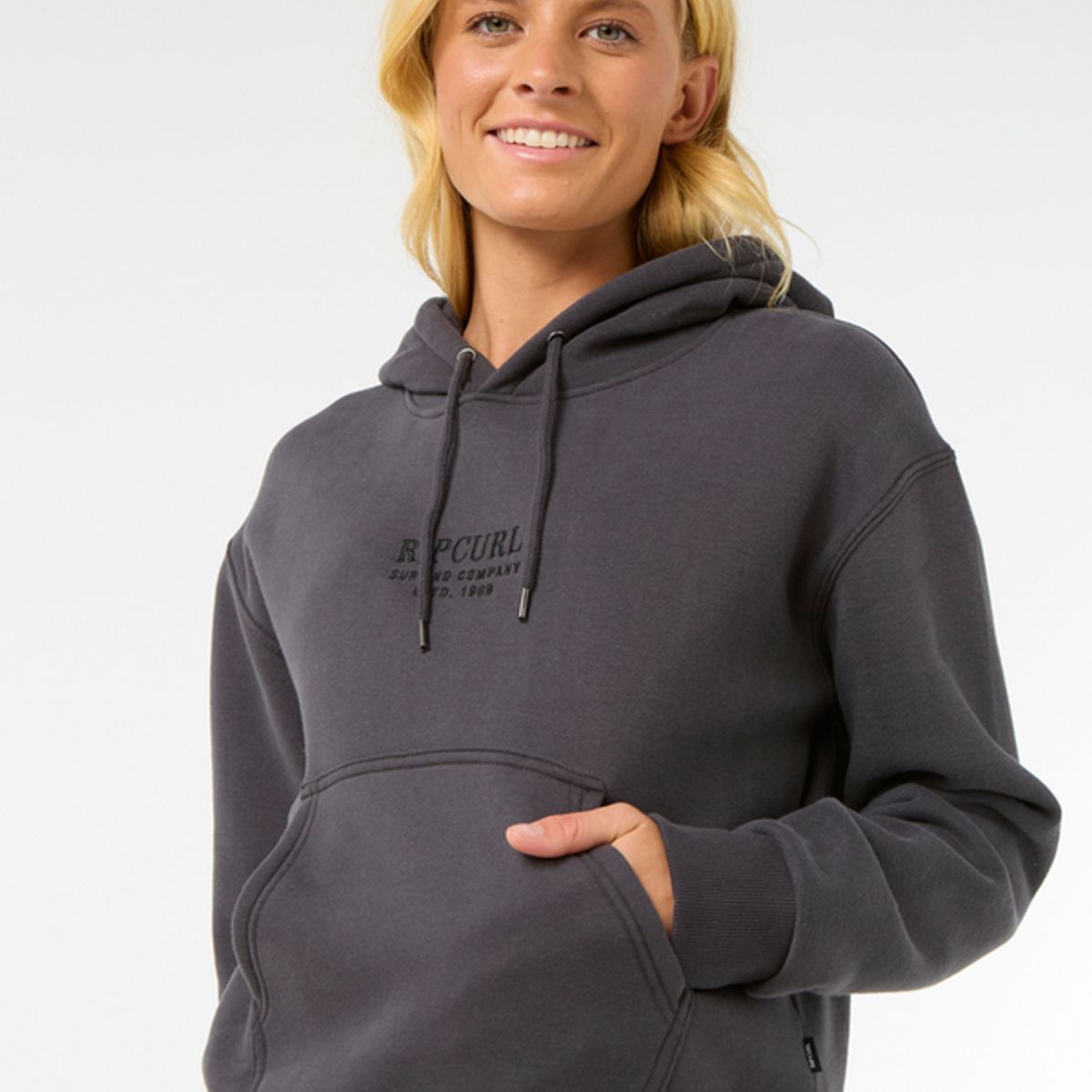 RIP CURL - Polera SURF STAPLE RELAXED HOOD 6O515